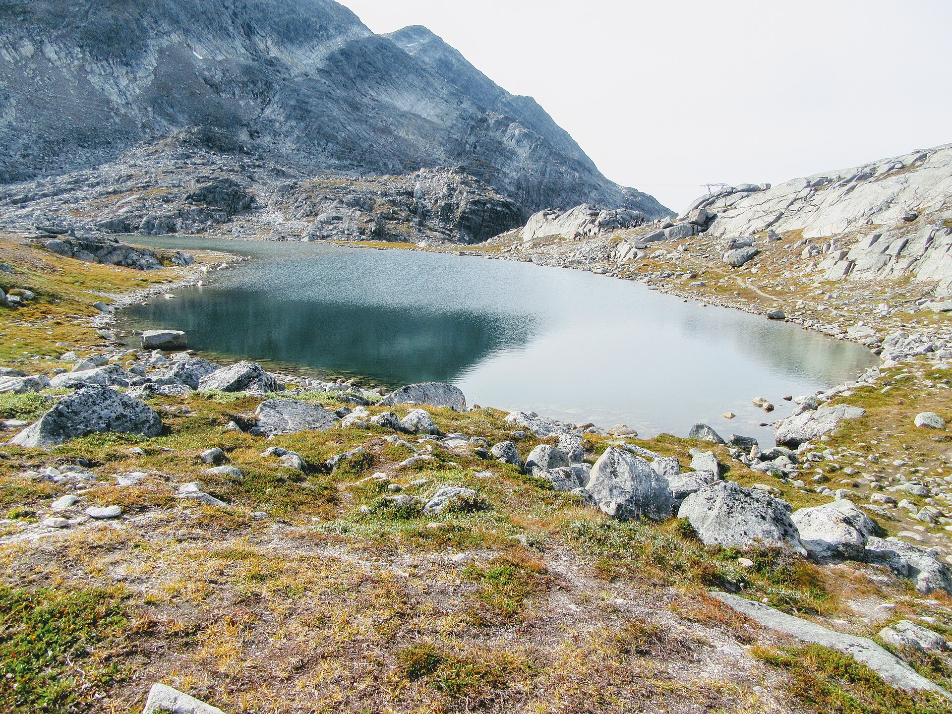 Greenland mountain hike