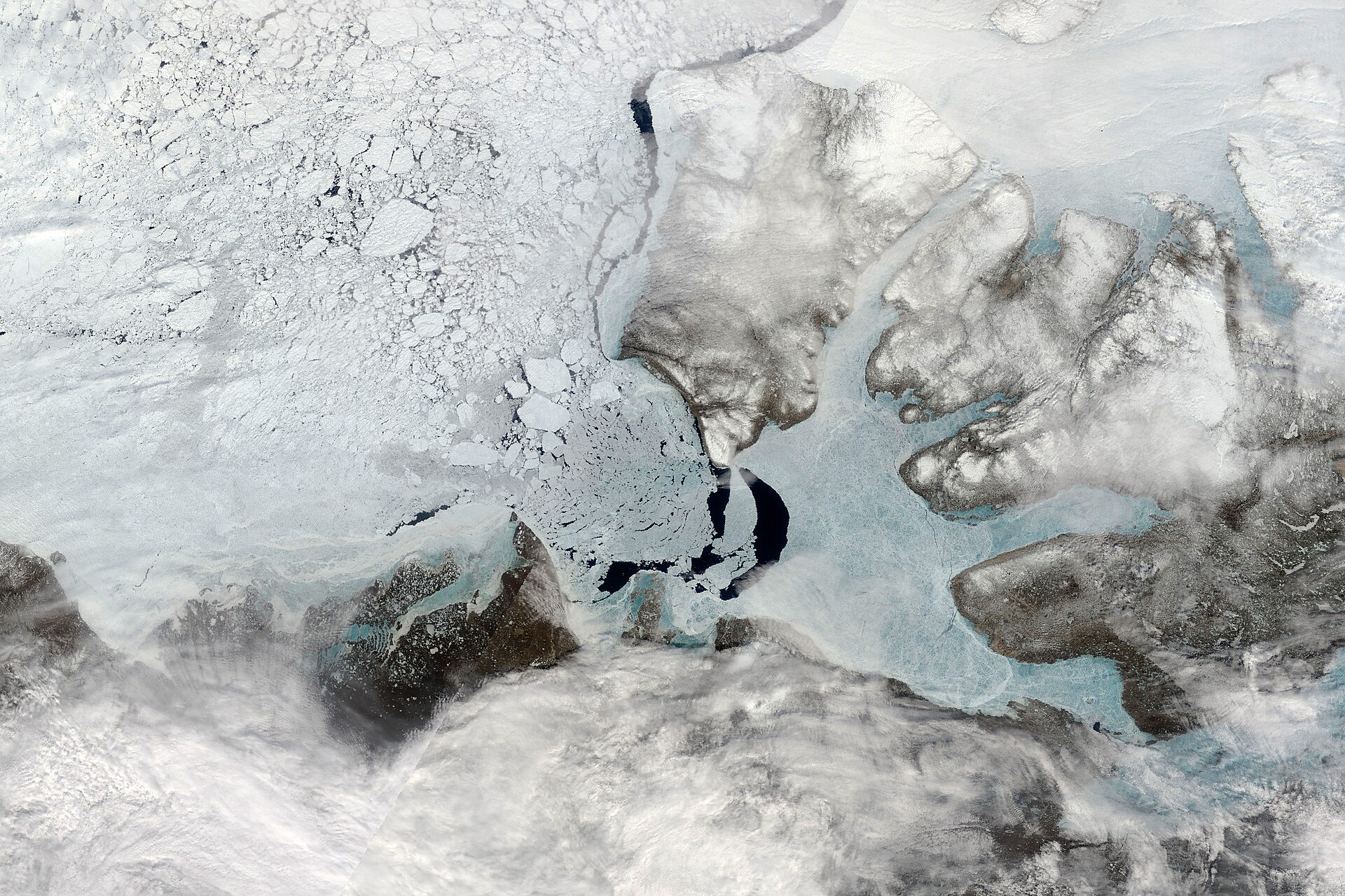 sea ice breakup Arctic