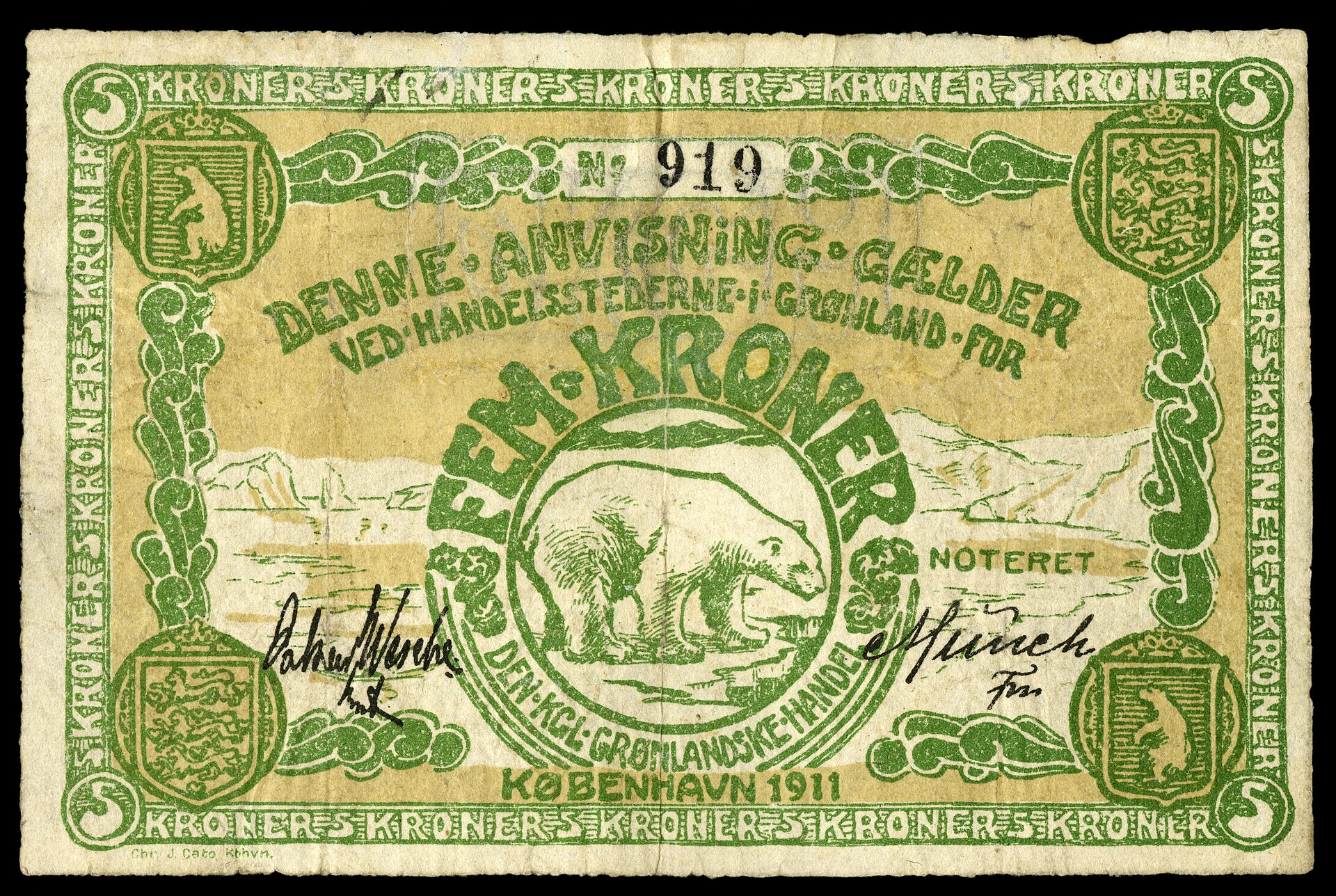 Danish kroner Greenland