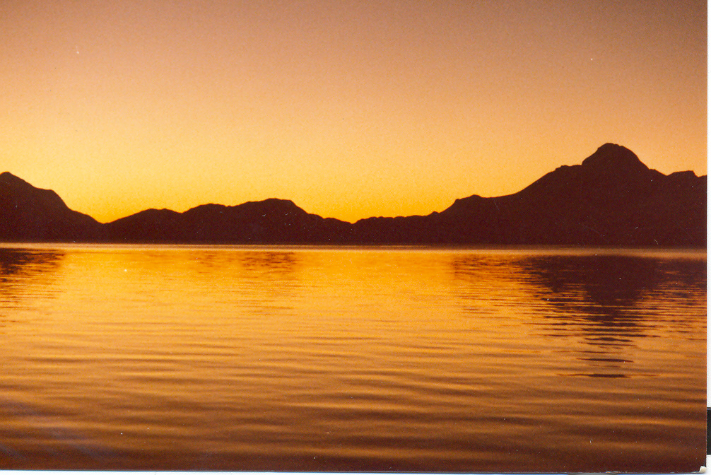 midnight sun Greenland