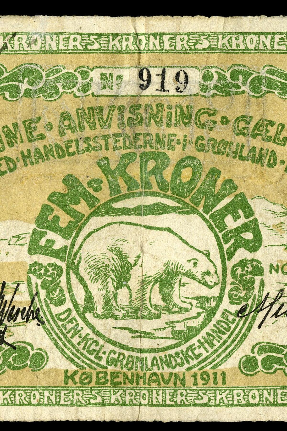 Danish kroner Greenland