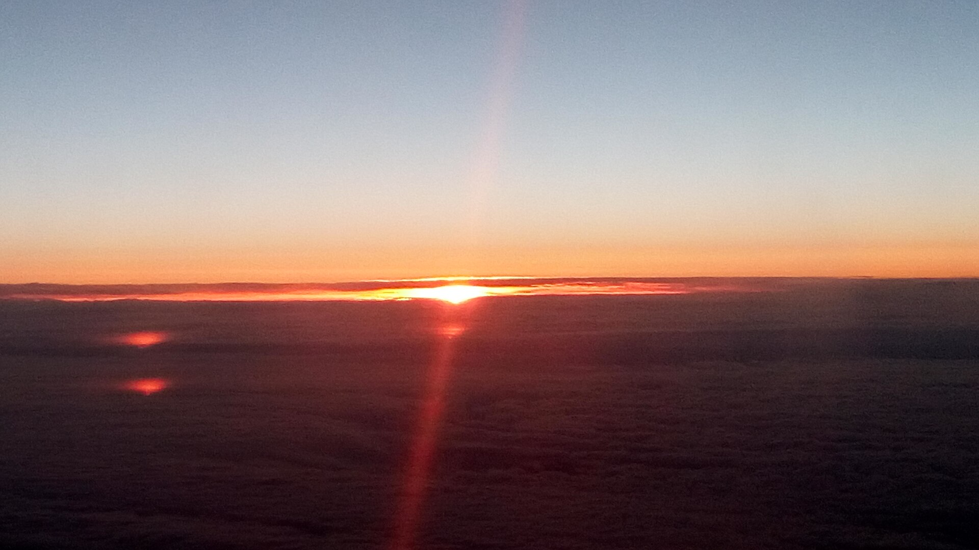 Greenland midnight sun